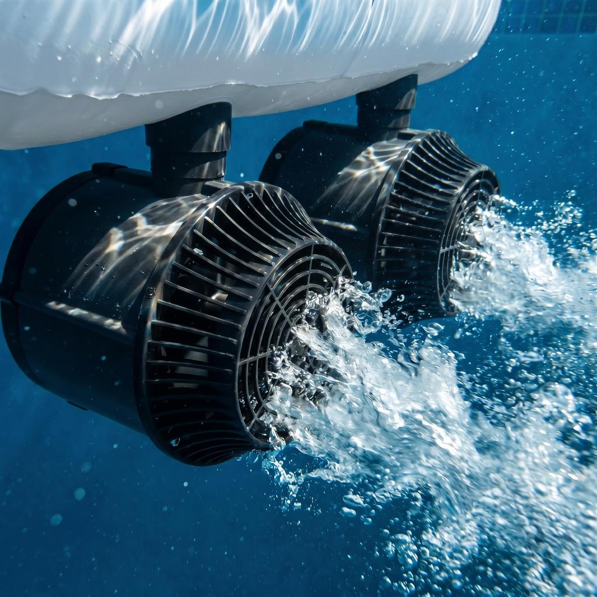 Twin electric jet drive